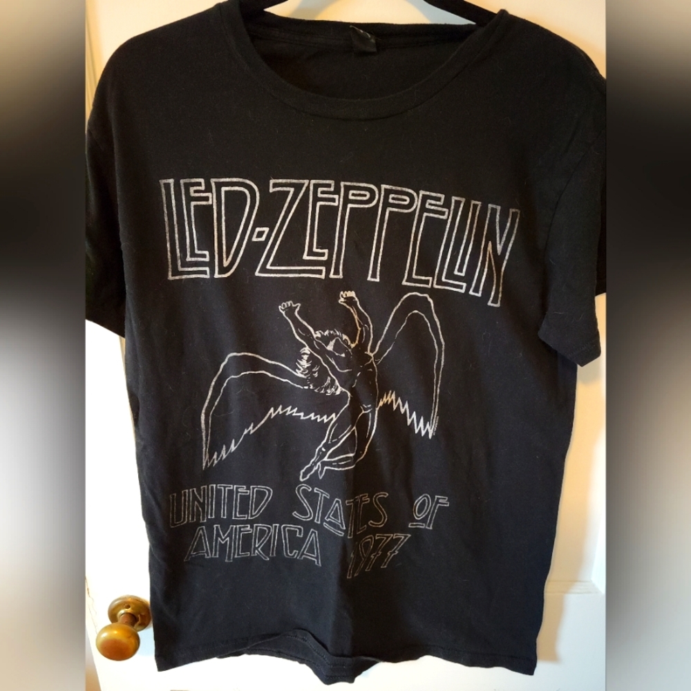 Mens Led Zepplin Tee Shirt - Medium